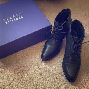 Stuart Weitzman Bootie, Black, Size 8